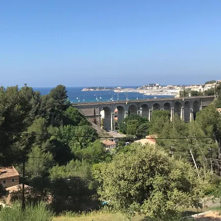 Maison 3 Ch 6 Pers Vue Dominante - A 400 M - Acces Piscine - Jardin - Wifi - Terrasse - Pergola Bioclimatique - Climatisation - Location Par Semaine Complete